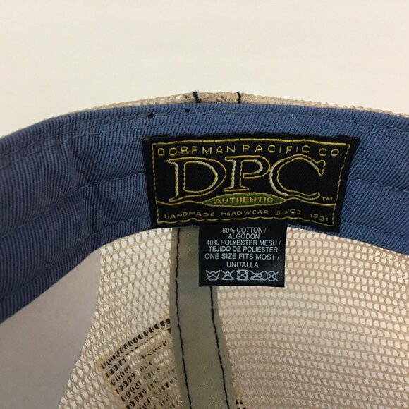 Biltmore Established 1895 Cap Snapback Mesh Blue Tan by DPC - Picture 6 of 6